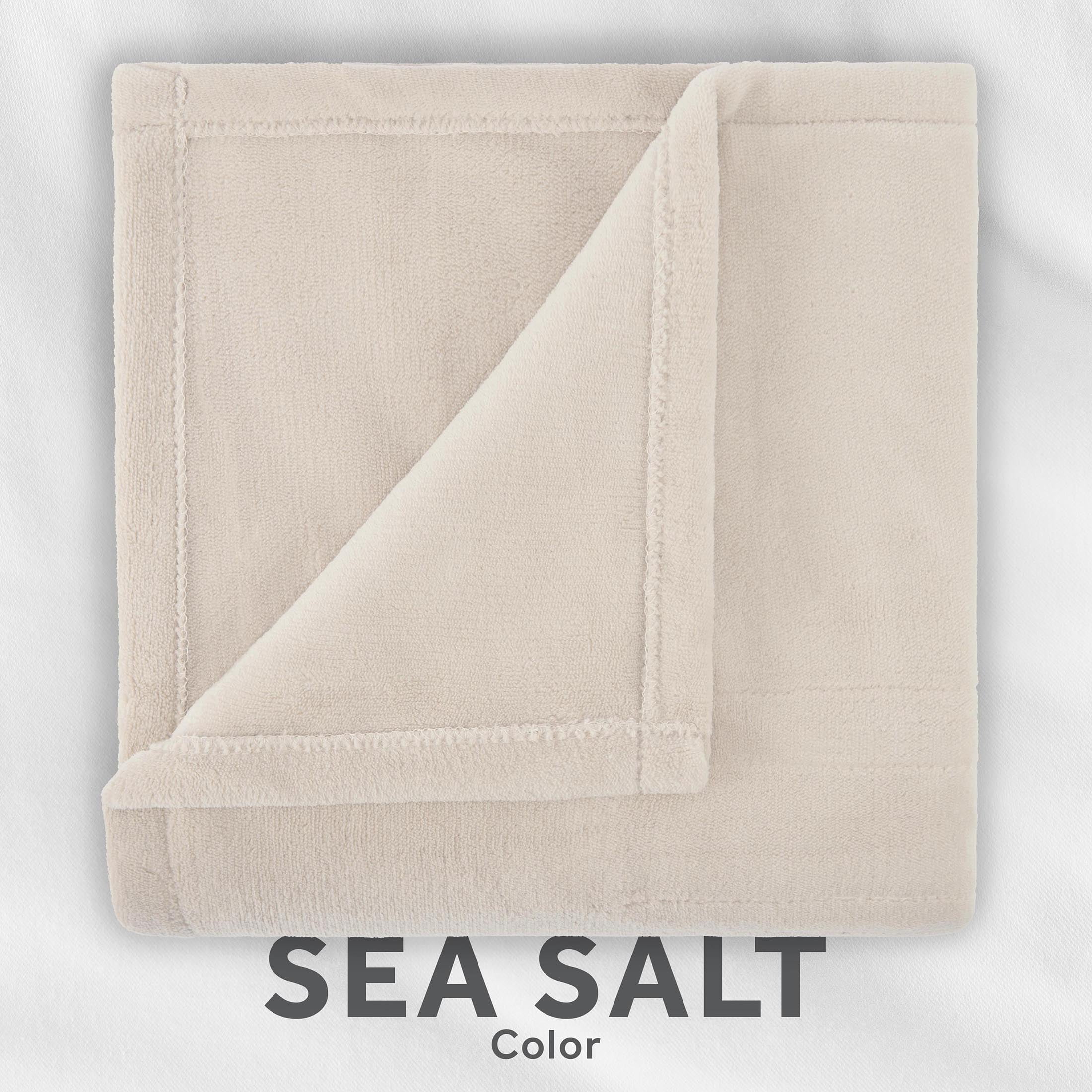 Sunbeam Microplush Sea Salt Polyester Electric Blanket
