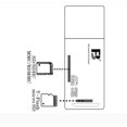 thumbnail image 3 of TFixol Dual-Port FB360 USB 2.0 Card Reader for TF and SD/SDHC Memory Cards, Compact Design in Black or White, 3 of 6
