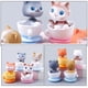 thumbnail image 2 of 4pcs Decoraciones de gatos de dibujos animados Ornamentos de gato Micro Paisaje Garden Cat Statue Ornament, 2 of 5