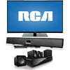 RCA 50" LED50B45RQ 1080p 60Hz LED HDTV with Soundbar