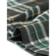 thumbnail image 5 of Pantalones de tartán a cuadros para mujer INSPIRE CHIC, elásticos, de cintura alta, rectos y largos, XS, verde y blanco, 5 of 6