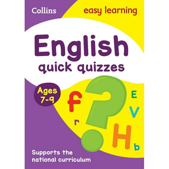 Collins Easy Learning KS2: English Quick Quizzes: Ages 7-9 (Paperback)