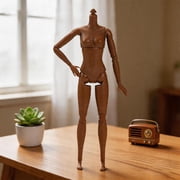 1/6 Scale 22 Joints Yoga Doll Body, Articulated Action Figure for Custom, 26cm