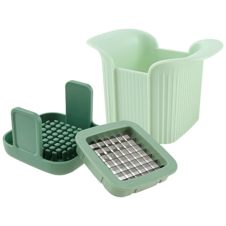 

AEVXKHI Tomato Slicer with Base and Handle Stainless Steel Vegetable Slicer Efficient Fruit Cutter Multifunctional Kitchen Slicer for Potato Onion Grape Avocado