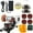 DMJ-001-107PCS-1, variant on 3-in-1 Mini Belt Sander, 15° Knife Sharpener & Polisher, 7-Speed Adjustable Desktop Machine for DIY Metal/Wood Craft & Tool Polishing (with Kit)