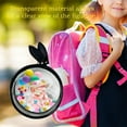 thumbnail image 4 of Boreal Craft Fabric for Organization Figurine Presentation Bag Doll Presentation Bag Figurine Keychain Pouch Transparent Holder Protector | Doll Carrying Display Container Portable Small Doll, 4 of 5