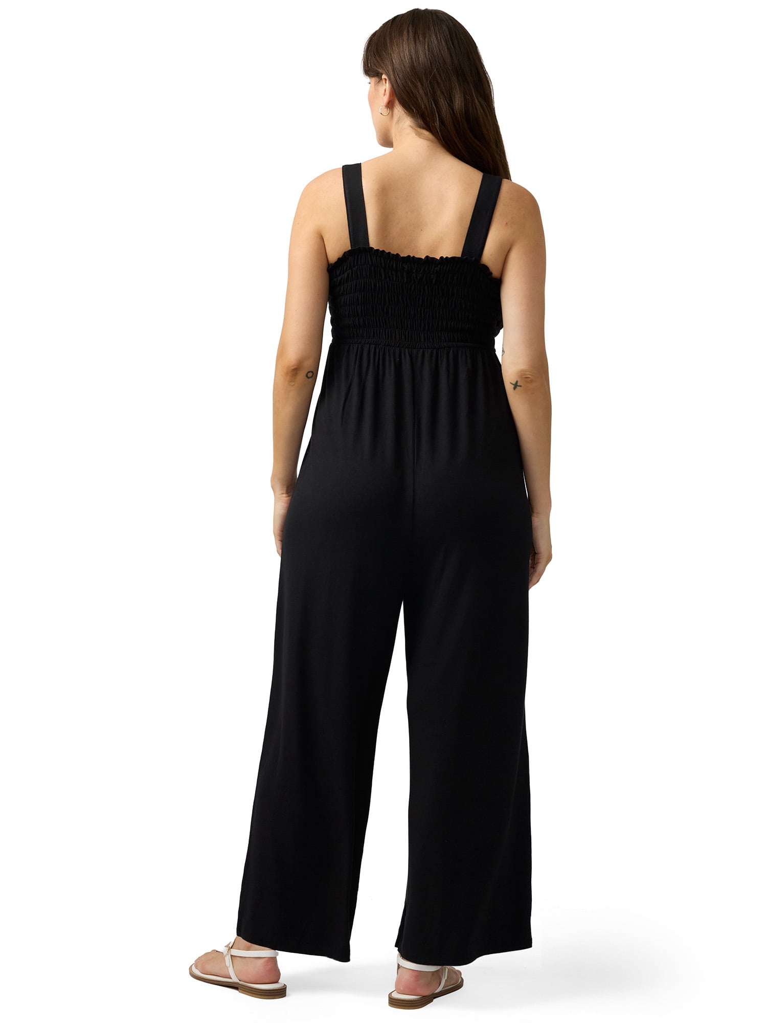 Ingrid & Isabel For Every Belly Maternity Smocked Jumpsuit, Size S-XXL