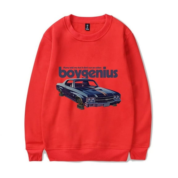 Boygenius Merch Long Sleeve Sweatshirt Boygenius World Tour 2023 Merch Hooded Sweatshirt Pullover