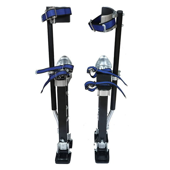 munirater Drywall Stilts Painters Walking Finishing Tools - Adjustable 15" - 23" Black New