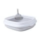 thumbnail image 1 of Caja de arena semiabierta para gatos Fernando arenero portátil desmontable Gris medio, 1 of 8