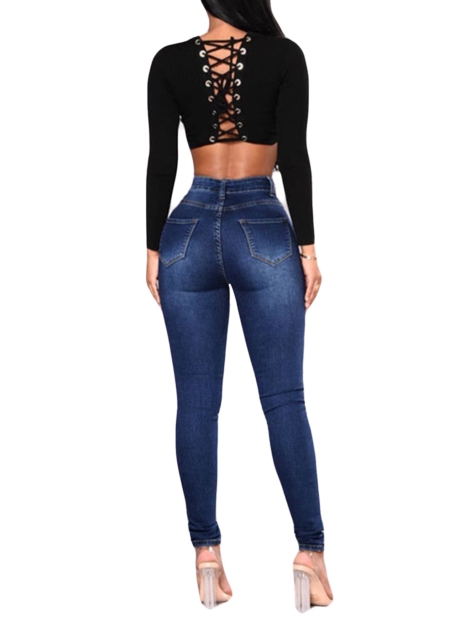 Shaping Skinny Jeans For Women Push Up Pencil Pants With Butt Lift,  Slimming Fit Mom Trouser Jeans For Women 220908 From Kong00, $23.02
