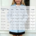 thumbnail image 3 of asjyhkr Girls Boys Coats Button down Hooded Jacket Trench Overcoat Kids Fall Winter Fashion Dress Outerwear with Pockets(4-5 Years,Light Blue), 3 of 8