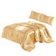 thumbnail image 2 of Yuarrent Funda de edredón Dido, funda de edredón de seda Artificial, funda de almohada para dormir con cremallera, juego de cama Juegos de cama Camello q Yuarrent HA003632-08, 2 of 6