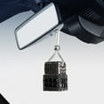 thumbnail image 6 of CxhicLuv Car Perfume Pendant, Auto Fragrance Ornament, Diamond-Encrusted Rearview Mirror Empty Bottle, Car Decor Accessories, Hold Perfume & Decorate Interior, Car Owners, Decor Lovers, Black, 6 of 7