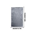 thumbnail image 5 of Tuvgenk Quick Dry Bath Towels Absorbent Microfiber Bath Towel Pill Resistant Fade Resistant Soft Plush Gray Lightweight 28x20 inch for Home Shower, 5 of 5