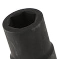 thumbnail image 4 of Hex Nut Socket, 27mm, 1'' Drive, 6 Point - 80mm Long Universal For All Vehicle Installation, Removal, Repair Tool, 4 of 7