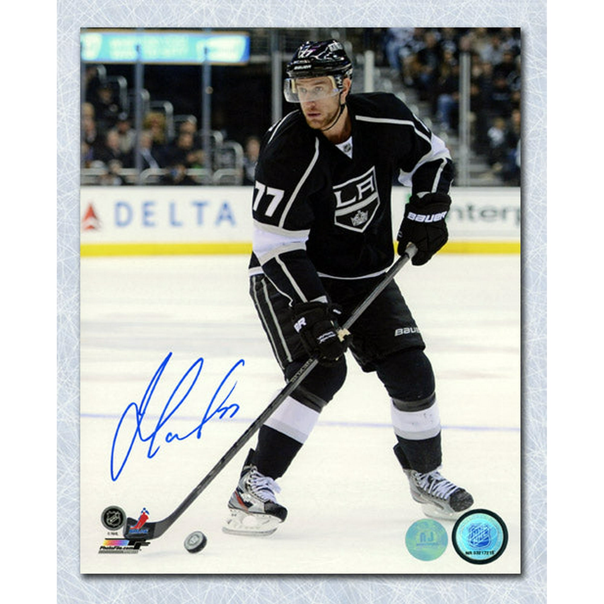 Jeff Carter Signed, Inscribed 2012 SCC Los Angeles Kings 8x10