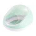 thumbnail image 4 of Vaveren Hamster Sand Bath Container Hamster Cage Clear for Hedgehog Chinchilla green and white, 4 of 7