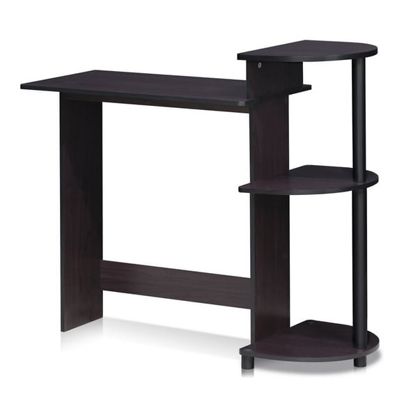 Furinno 11181DWN Furinno 11181DWN Compact Computer Desk, Dark Walnut