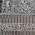 thumbnail image 5 of RUGSOTIC CARPETS MACHINE MADE HEATSET POLYPROPYLENE AREA RUGS - 3'2''x10', Runner Shape, Silver Color, Floral Modern Design, High Pile Machine Made Area Rugs for Living Room, Bed Room (M00023), 5 of 5