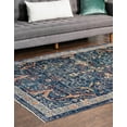 thumbnail image 3 of Rugs.com Lola Collection Rug – 7' x 10' Navy Blue Medium Rug Perfect For Bedrooms, Dining Rooms, Living Rooms, 3 of 9