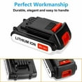 thumbnail image 4 of NextCell 20V 3.0Ah battery for Black & Decker LBXR20 LGC120 LLP120 LST220 LSW20 LCS1620, 4 of 5