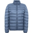 thumbnail image 5 of Puntoco Chaqueta acolchada para mujer con cuello levantado y cremallera, abrigo ligero acolchado de invierno con bolsillos Puntoco Puntoco-776, 5 of 5