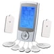 thumbnail image 3 of 16 Modos EléCtricos TENS Relax Estimulador Muscular EMS Acupuntura Terapia de Masaje Corporal MáQuina de Adelgazamiento, Silver EU Plug, 3 of 5