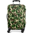thumbnail image 2 of Travel Luggage Cover Suitcase Protector Fits 18-32 Inch Luggage Wheel Covers Patterned Travel Related Items Flower Luggage Protector Elastic Luggage Anti-scratch Suitcase Cover M, 2 of 7