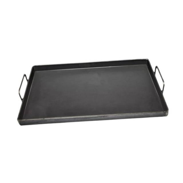 jifeng BBQ Griddle Flat Top Grill Plate Practical Accessory Universal Reinforced Ridges 3x2cm