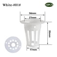 thumbnail image 1 of Aeroponic Hydroponic Plant Grow Vegetable Planting Basket Nursery Pots Net Cup Mesh Pot WHITE-01, 1 of 8