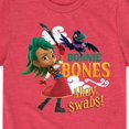 thumbnail image 3 of Santiago of The Sea - Bonnie Bones Swabs - Toddler And Youth Short Sleeve Graphic T-Shirt, 3 of 5