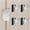 Silver - 3in, variant on Home Security Door Reinforcement Lock for Front/Inward Swing Doors - Upgraded Reinforced 1200lbs Capacity, Night Kids Safety Metal Flip Deadbolt Latch (1Pack Black)
