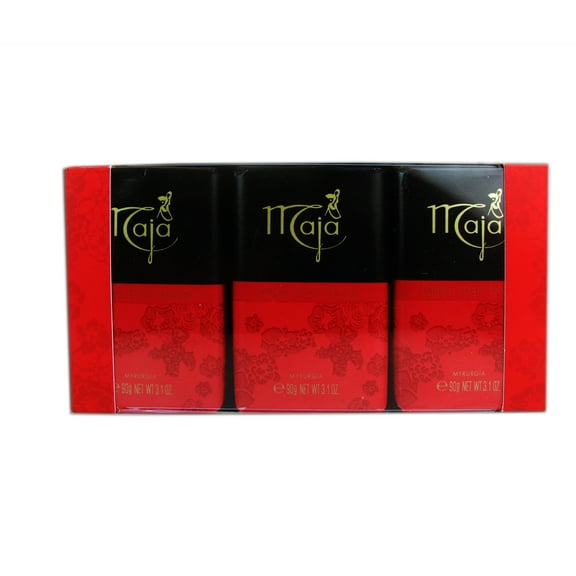 Maja Women by Myrurgia 3 x 3.15 oz Rectangular Soap