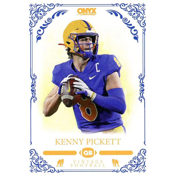 NFL 2022 Onyx Vintage Kenny Pickett Trading Card VFKP (Rookie