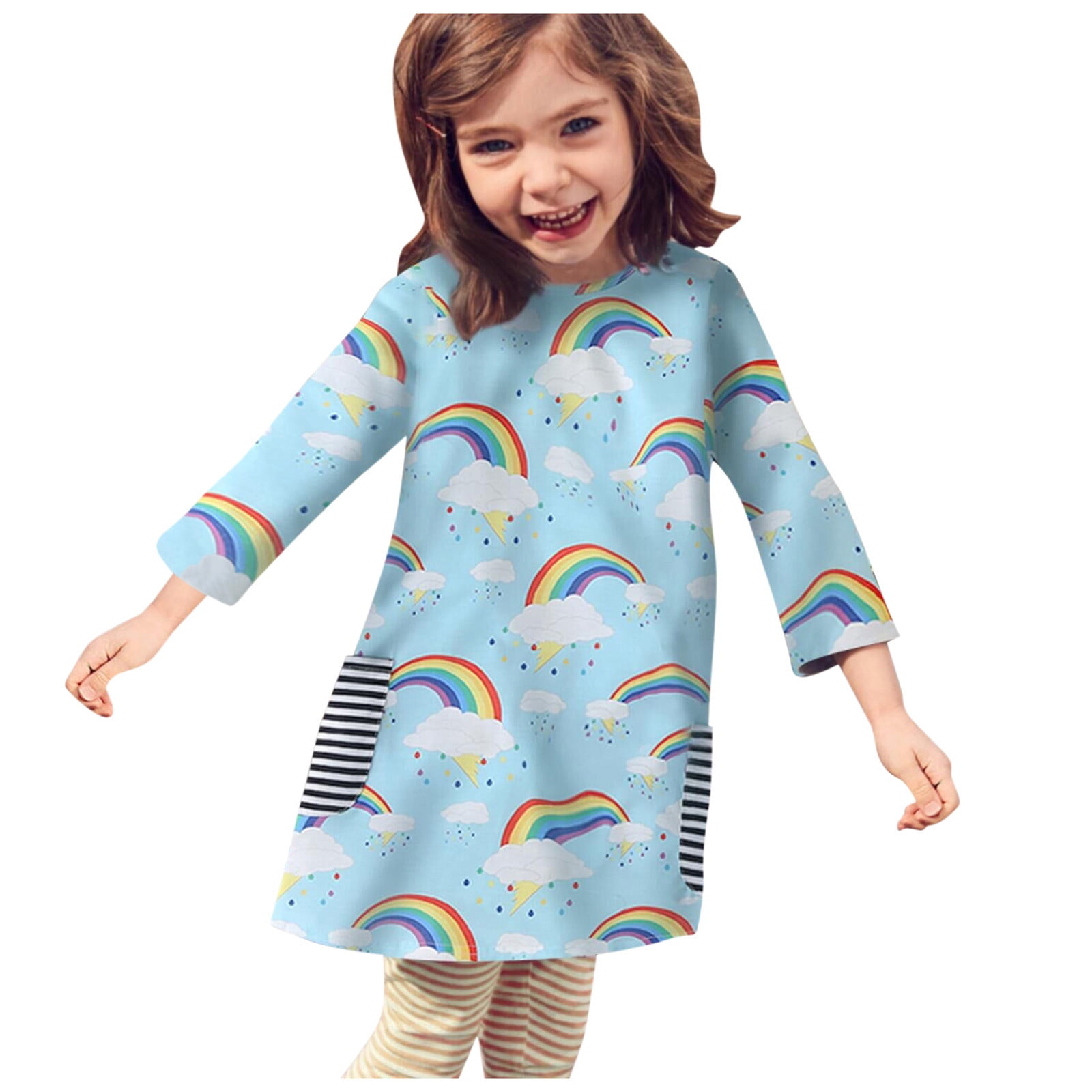 Baby girl rainbow clothes online