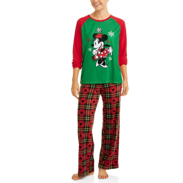 Disney - Disney Minnie mouse holiday family sleep pajamas, 2-piece set ...