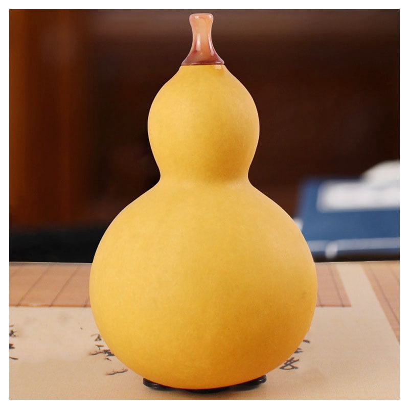 Hulusi Musical Instrument, Handmade Gourd Flute, C-key Gourd Flute, Traditional Chinese Instrument with Storage bag, For Beginners Performance