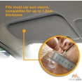 thumbnail image 4 of Sun Visor Extender for Cars, Sun Visor for Car Universal Anti-Glare Polarized Visor Extender, 2 in 1 Anti-Glare and Anti-UV HD Windshield Visor, 4 of 8