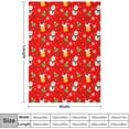 thumbnail image 2 of Christmas Throw Holiday Blanket-for Couch Or Sofa Christmas Soft Cozy Winter Throw Lightweight Blanket30 x40, 2 of 5