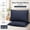 Dark Blue, variant on Ultra Thin King Size Bed Pillow Set of 2, Extra Soft Down Alternative Pillows for Stomach & Back Sleepers, Sage Green 20x36 Inches