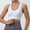 01 White, variant on Weiqiqre Womens Sports Bras High Support, Criss-Cross Back Padded Strappy Sports Bras Yoga Bra with