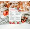 thumbnail image 2 of CHRISTMAS Baby Shower Game — WHAT'S ON YOUR PHONE Baby Shower Game — Pack of 25 — HOLIDAY Baby Shower Party Games, Winter Baby Shower Party Games, X-Mas Christmas Baby Shower Activity, SKU G770-PHN, 2 of 6