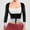 Silver, variant on Women Waist Trainer Hot Neoprene Shirt Sauna Suit Sweat Body Shaper Jacket Top Zipper Long Sleeve Compression Shirts