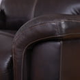 thumbnail image 6 of Devon and Claire Newport Leather Recliner, Dark Brown, 6 of 10