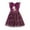 Purple, variant on LYMAYTER Kids Toddler Girls Ruffle Princess Dresses Summer Casual Tulle Skirt 3-8T