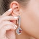 thumbnail image 3 of Los pendientes con borlas son modernos, versátiles, elegantes y con estilo para las orejas de las mujeres., 3 of 5