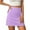 Purple, variant on Women's Athletic Skirt For Running Tennis Workout High Waist Solid Color Casual Skirt Comfortable Lightweight Summer Skirt For Sports And Beautiful Casual Women's Skirt