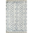 thumbnail image 2 of Mason Brooks Cirrus EN40C Gentle Blue Tribal Moroccan Ivory Area Rug, 8'0"X10'0", 2 of 4