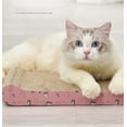 thumbnail image 5 of Gato rascador de cartón para sofá cama, tablero rascador para gatos, sacapuntas de garras de cartón corrugado con forma de hueso grande   ER, 5 of 5